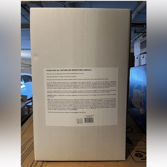 Halloween 53" Deluxe Lightup Wolf Spider Decoration Prop Seasonal Visions NEW - Picture 2 of 6